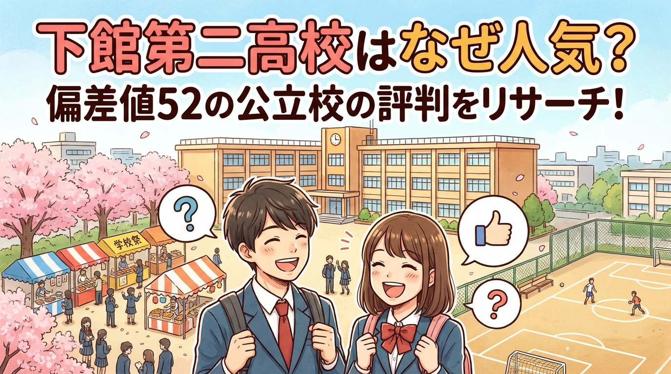 下館第二高校はなぜ人気？偏差値52の公立校の評判をリサーチ！